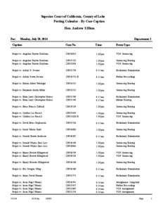 VS / Plea / Legal terms / Arraignment / Prosecution