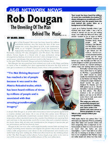 A&R NETWORK NEWS  Rob Dougan