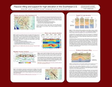 1 New Mexico State Univ., Dept. of Physics, Las Cruces, NM[removed]New Mexico Insitute of Mining and Tech., Socorro, NM[removed]Los Alamos National Laboratory, EES-1, Los Alamos, NM[removed]Univ. of Texas, Austin, Dept. 