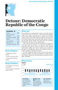 ©Lonely Planet Publications Pty Ltd  Detour: Democratic Republic of the Congo Goma.............................494 Parc National Des