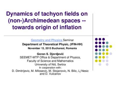 Tachyons as Classical and Quantum Particles