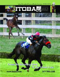 Indiana Thoroughbred Owners and Breeders Association - ITOBA NEWS Steve Heuertz photo ITOBA  Indiana