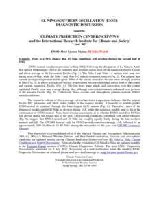 Tropical meteorology / Climatology / El Niño-Southern Oscillation / La Niña / Sea surface temperature / Climate Prediction Center / El Niño / Atlantic Equatorial mode / Pacific decadal oscillation / Atmospheric sciences / Meteorology / Physical oceanography