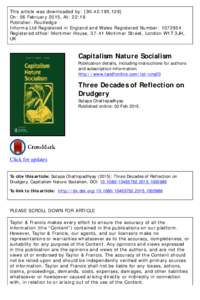 This article was downloaded by: [On: 06 February 2015, At: 22:18 Publisher: Routledge Informa Ltd Registered in England and Wales Registered Number: Registered office: Mortimer House, 37-41 Mortime