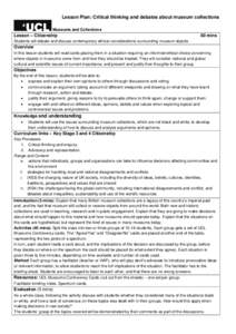 Microsoft Word - critical thinking about museums lesson plan .doc