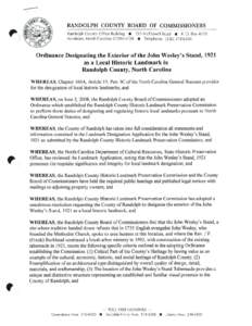 john wesley stand ordinance.pdf