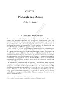 chapter 1  Plutarch and Rome TE