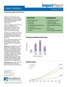 Impact Report  Asset Builders September 2007