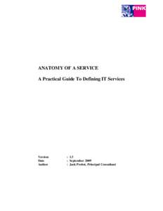 Microsoft Word - Anatomy of a Service White Paper.doc