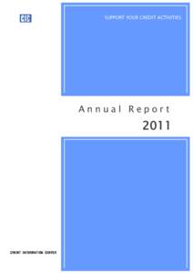 SUPPORT YOUR CREDIT ACTIVITIES  Annual Report 2011