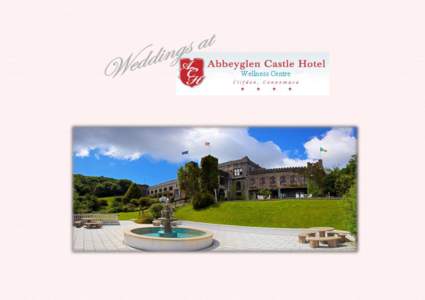 “Every once in a while, in the middle of an ordinary life, Love gives us a fairytale” The Abbeyglen Castle Hotel is located on the aptly named Sky Road