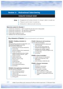 A brief cognitive behavioural intervention for regular amphetamine users- 2 posted[removed]