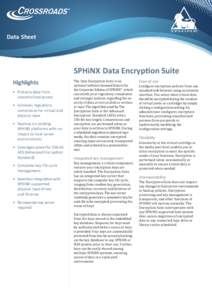 Cryptographic software / Key size / Advanced Encryption Standard / Key generation / Encrypting File System / Vormetric / Cryptography / Disk encryption / Key management