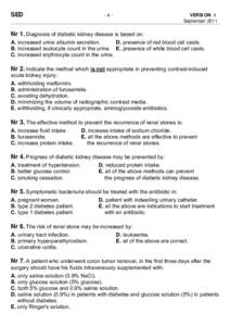 SED  -4- VERSION I September 2011