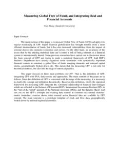 Economy / National accounts / Economic indicators / Economics / Social statistics / Official statistics / Computer file formats / Economic data / General feature format / Balance of payments / Flow of funds / Financial accounting