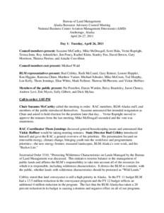 Land management / Bureau of Land Management / Conservation in the United States / Wildland fire suppression / Federal Land Policy and Management Act / Alaska / Environment of the United States / United States / United States Department of the Interior