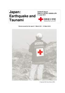 Japan: Earthquake and Tsunami 36 Month Report Glide no. EQ[removed]JPN