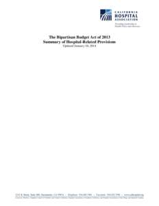 Health / Medicine / Disproportionate share hospital / Medicare / Therapy cap / Medicaid / Recovery Audit Contractor / Medicare Sustainable Growth Rate / Healthcare reform in the United States / Federal assistance in the United States / Presidency of Lyndon B. Johnson