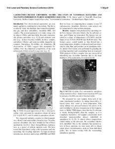 Sulfide minerals / Phases of matter / Meteorites / Chondrite / Chondrule / Chemical elements / Mineral / Carbonaceous chondrite / Iron sulfide / Chemistry / Matter / Meteorite types