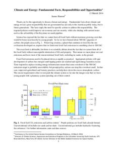 Low-carbon economy / Climate change policy / Energy policy / Environmental economics / Energy development / Carbon tax / Emission intensity / Sustainable energy / Greenhouse gas / Environment / Technology / Energy economics