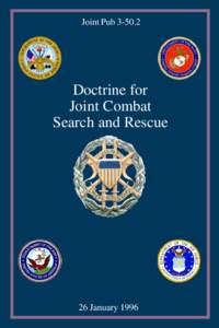 Joint PubDoctrine for Joint Combat Search and Rescue
