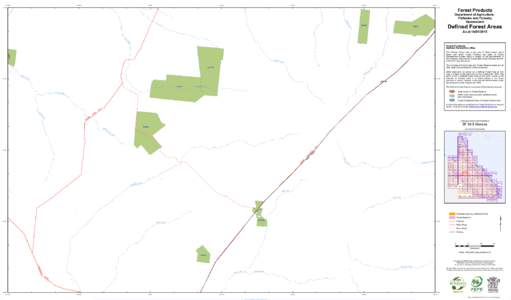 Defined Forest Area Map SF 54-8 Manuka as at 14 January 2015