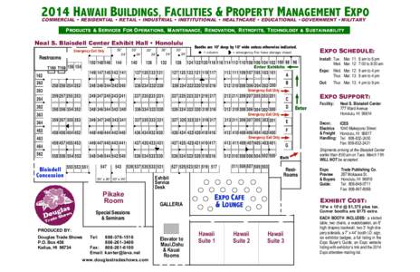 Exhibit Space Floorplan BPM14