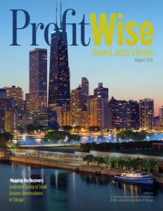 August[removed]Mapping the Recovery: Sentiment Survey of Small Business Intermediaries in Chicago