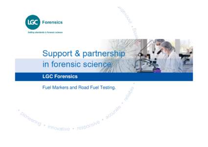 Fuel markers and road fuel testing