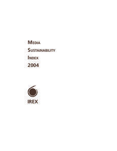 MEDIA SUSTAINABILITY INDEX