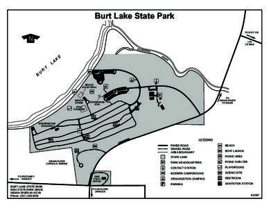 Burt Lake State Park TO EXIT 310 N  I-75