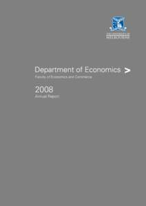 Faculty of Economics and Commerce[removed]Annual Report  1