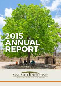2015 ANNUAL REPORT Letter from our Executive Director