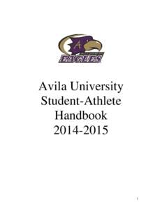 Avila University Student-Athlete Handbook[removed]