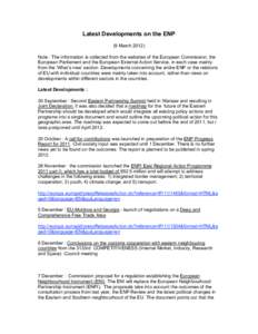 European Neighbourhood Policy / Eastern Partnership / Third-country economic relationships with the European Union / Ukraine–European Union relations / European Union / Foreign relations / Europe