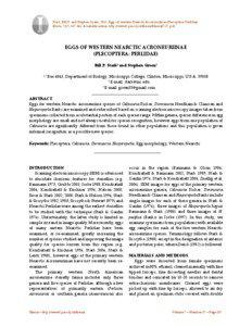 Stark, Bill P. and Stephen Green[removed]Eggs of western Nearctic Acroneuriinae (Plecoptera: Perlidae). Illiesia, 7(17):[removed]Available online: http://www2.pms-lj.si/illiesia/Illiesia07-17.pdf