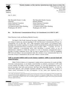 Email / Computer law / Computing / Internet / United States v. Warshak / Internet privacy / Fourth Amendment to the United States Constitution / Email spam / U.S. Securities and Exchange Commission / Privacy of telecommunications / Privacy law / Law