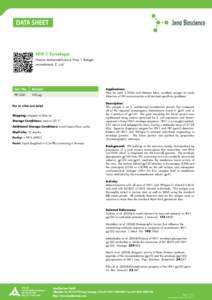 HIV-1 Envelope Human Immunodeficiency Virus 1 Antigen recombinant, E. coli Cat. No.