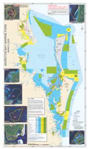 Moreton Bay Marine Park: Zoining and selected designated areas: Map 3