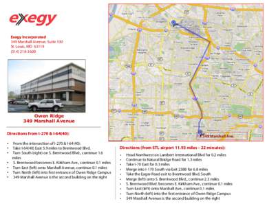 Map to Exegy w directions.pdf