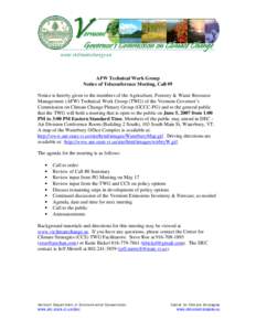 Microsoft Word[removed]VT AFW Call#9 - Notice.doc