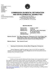 Developmental disabilities / Mental retardation / Sheila Klinker / Connie Sipes / Indiana / MRDD / Health / State governments of the United States / Family / Caregiver