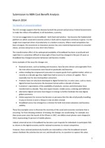 Microsoft Word - Infrastructure competition draft notes for cost benefit study final