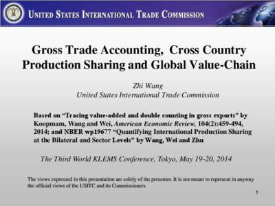 Macroeconomics / Economics / Gross domestic product / Terms of trade / National accounts / International trade / Value added tax