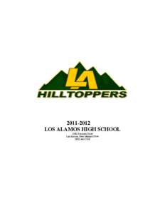 [removed]LOS ALAMOS HIGH SCHOOL 1300 Diamond Drive