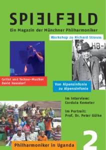 Ein Magazin der Münchner Philharmoniker Workshop zu Richard Strauss