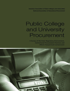 Systems engineering / Procurement / Electronic commerce / E-procurement / American Association of State Colleges and Universities / Reverse auction / Purchasing / Government procurement in the European Union / Sustainable procurement / Business / Supply chain management / Technology