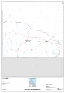 Bulloo Shire Urban Flying-Fox Management Area map