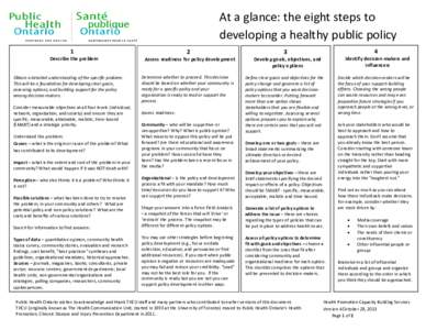 Microsoft Word - At a glance the eight steps to policy development_October 28 2012_v4_approved.docx