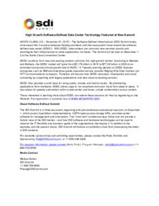 Computing / Cloud infrastructure / Software-defined data center / Software-defined infrastructure / SDI / Cloud computing / OpenStack / Data center